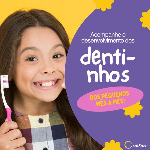 Acompanhe o desenvolvimento dos dentinhos dos pequenos mês a mês